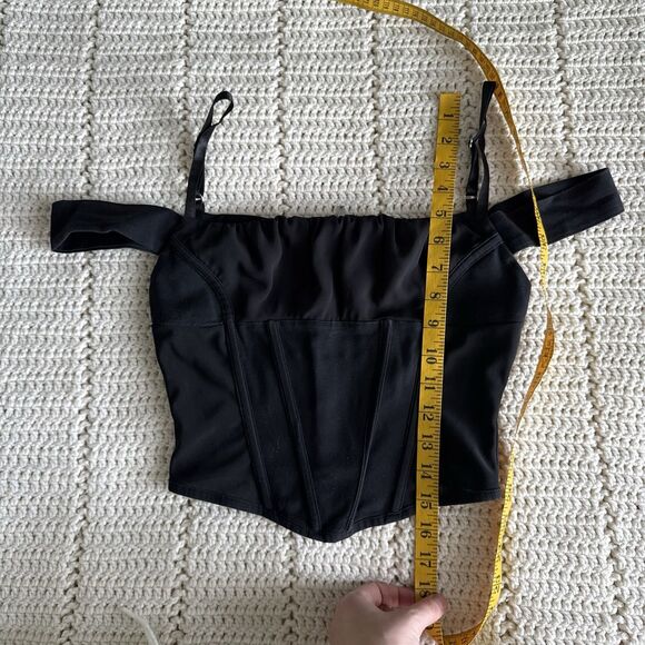 I.AM.GIA Black Crop Top - Picture 4 of 8